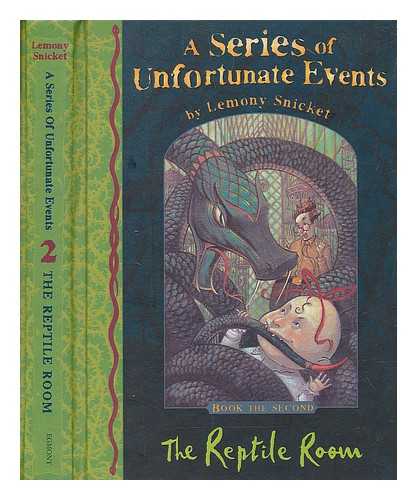 SNICKET, LEMONY. HELQUIST, BRETT (ILLUSTRATED) - The reptile room