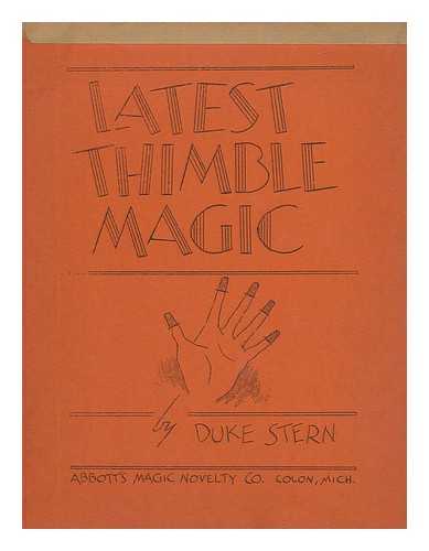 STERN, DUKE - Latest thimble magic