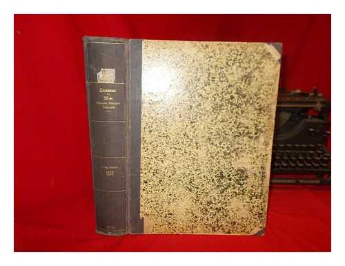 BULGARIA. PARLIAMENT. 7TH NATIONAL ASSEMBLY - Dnevnitsi (stenograficheski) Sedmoto Obiknovenno Narodno Subranie... 1863...  Kinga I... [Logs (stenographs) Seventh Ordinary National Assembly... 15th October - 22nd December, 1893... Book 1... 15th October - 17 November, 1893... Language: Bulgarian]