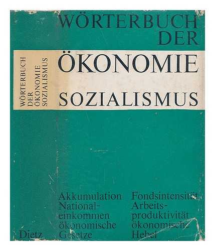 EHLERT, WILLI; JOSWIG, HEINZ & WILLI LUCHTERHAND - Worterbuch der Okonomie. Sozialismus [Language: Polish]