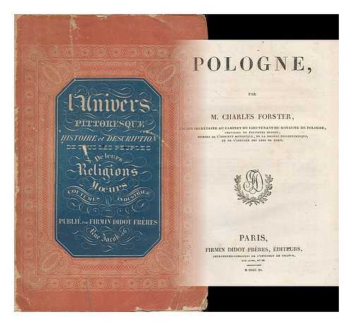 FORSTER, CHARLES (1800-1879) - Pologne / par Charles Forster