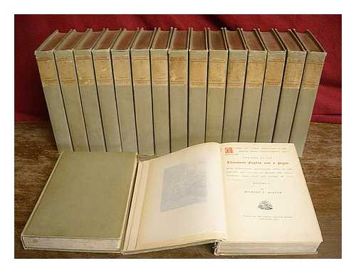 BURTON, RICHARD (1821-1890) - A plain and literal translation of the Arabian nights' entertainments. Now entitled: The book of a thousand nights and a night - with introduction, explanatory notes on the manners and customs of Moslem men...