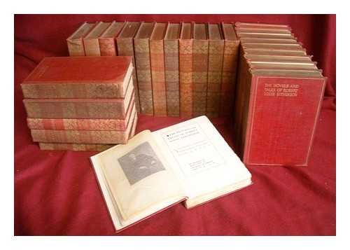 STEVENSON, ROBERT LOUIS (1846-1890) - The novels and tales of Robert Louis Stevenson [in 26 volumes]