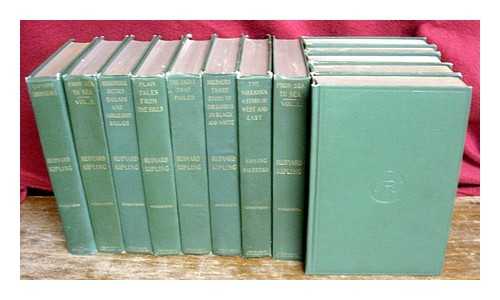 KIPLING, RUDYARD (1865-1936) - The works of Rudyard Kipling. [13 volumes]