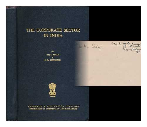 NIGAM, RAJ KUMAR - The corporate sector in India : a factual presentation of long and short-term trends