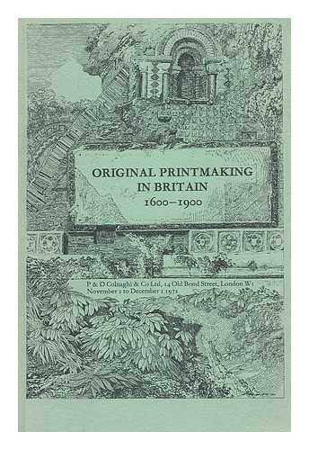 P. & D. COLNAGHI & CO. - Original printmaking in Britain, 1600-1900