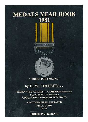 COLLETT, D W ; BRANT, J G; DANIEL F COLLINS - Medals year book