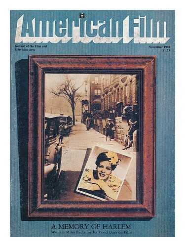 AMERICAN FILM INSTITUTE / HOLLIS ALPERT [EDITOR] - American Film : Journal of the Film and Television Arts. Volume IV - Number 2 - November 1978