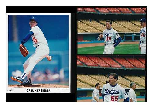 HERSHISER, OREL - Orel Hershiser : 3 original colour photographs