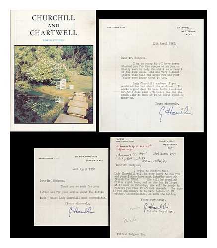 CHURCHILL, WINSTON. LADY CHURCHHILL. GRACE HAMBLIN - Chartwell, home of Sir Winston Churchill : small archive of letters and published material, 1959-1962