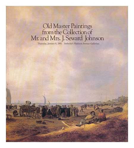 SOTHEBY PARKE BERNET INC. - Old master paintings from the collection of Mr. and Mrs. J. Seward Johnson : property of Fine Arts Mutual. Jan. 8, 1980