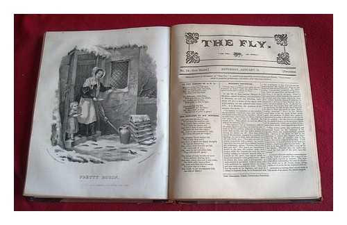 GLOVER, JAMES - The Fly [Bound collection of issues of the 19th century periodical with original lithographic prints]