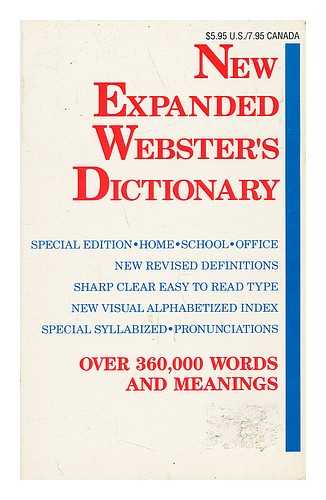 PATTERSON, R F - New expanded Webster's dictionary