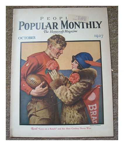 PROPER, CARL [EDITOR] - People's Popular Monthly : the homecraft magazine. Volume 32, October 1927, Number 10