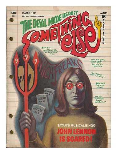 SIMON, JAMES [EDITOR] - Something Else Magazine : March 1971, Vol. 1 no. 2