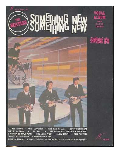 BEATLES - The Beatles: Something New. Vocal album with guitar chords [1964 with original photograph section]