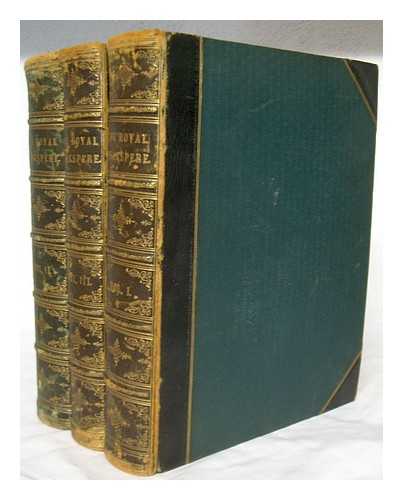 SHAKESPEARE, WILLIAM (1564-1616). FURNIVALL, FREDERICK JAMES (1825-1910) - The Royal Shakspere. The poet's works in chronological order, from the text of Professor Delius. With 'The two noble kinsmen' and 'Edward III' / and an introduction by F.J. Furnivall. With illustrations on steel and wood, from original designs in 3 VOLS