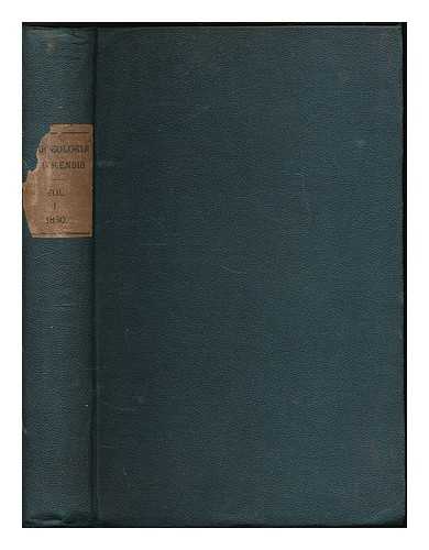 CAMBRIAN ARCHAEOLOGICAL ASSOCIATION - Archaeologia Cambrensis : a record of the antiquities of Wales and its Marches, and the journal of the Cambrian Archaeological Association. Vol 1, new series, 1850