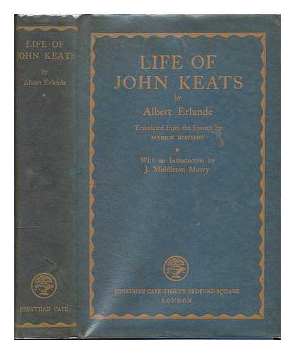 ERLANDE, ALBERT (1878-1934) - The life of John Keats