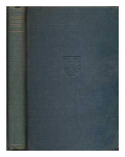 GRANVILLE-BARKER, HARLEY (1877-1946) - A companion to Shakespeare studies / edited by Harley Granville-Barker and G.B. Harrison