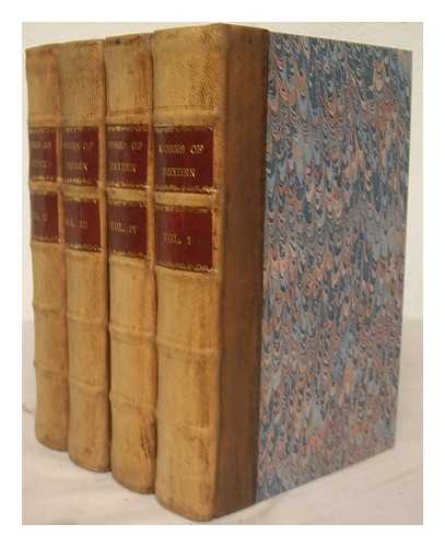 DRYDEN, JOHN (1631-1700) - The miscellaneous works of John Dryden... containing all his original poems, tales, and translations, now first collected and published together in four volumes. With explanatory notes and observations. Also an account of his life and writings