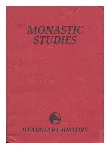 MONASTIC STUDIES CONFERENCE 1990 : BANGOR, WALES - Monastic studies : the continuity of tradition / edited by Judith Loades