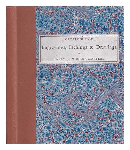 Maggs Bros., London - Catalogue of engravings, etchings & drawings by early & modern masters and Japanese prints / Maggs Bros.