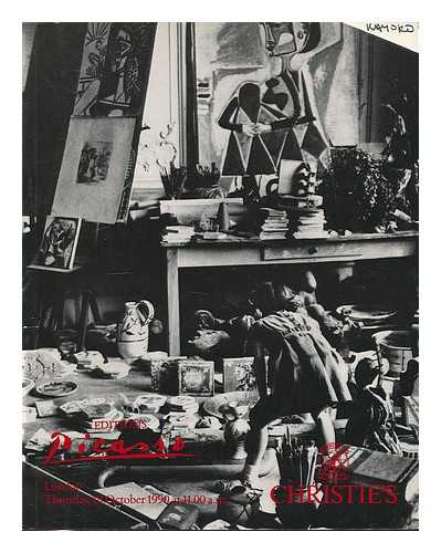 CHRISTIE'S, LONDON - Editions Picasso, from various sources : Thursday 18 October 1990 [auction catalogue]