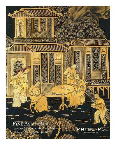 PHILLIPS (AUCTIONEERS) - Fine Asian art : Monday 12th November 2001, London. [auction catalogue]