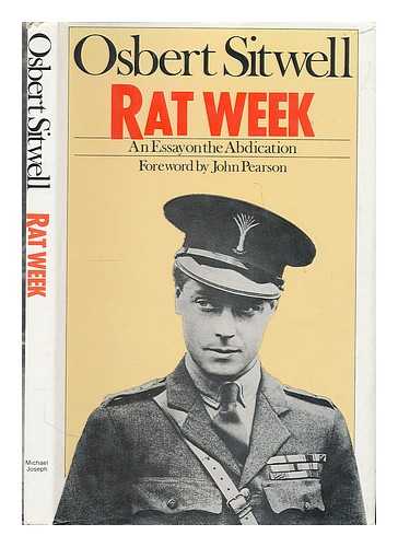 SITWELL, OSBERT (1892-1969) - 'Rat week' : an essay on the abdication