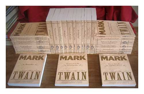 TWAIN, MARK (1835-1910) - The Oxford Mark Twain / edited by Shelley Fisher Fishkin - Complete in 29 volumes
