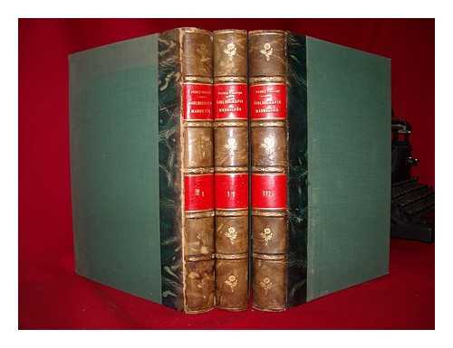 PREZ PASTOR, CRISTBAL (1833-1908) - Bibliografa madrilea, , Descripcin de las obras impresas en Madrid. 3 Complete volumes.