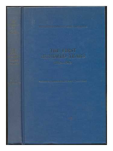 BRAUNHOLTZ, WALTER THEODORE KARL - The Institution of Gas Engineers : the first hundred years, 1863-1963