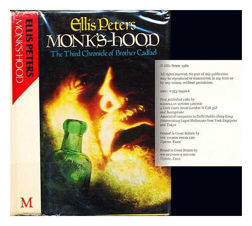 PETERS, ELLIS (1913-1995) - Monk's-hood : the third chronicle of Brother Cadfael