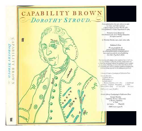 STROUD, DOROTHY. BROWN, LANCELOT - Capability Brown