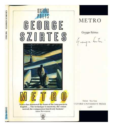 SZIRTES, GEORGE (1948-) - Metro