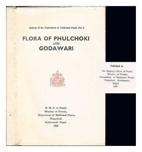 NEPAL. VANASPATI VIBHAGA - Flora of Phulchoki and Godawari