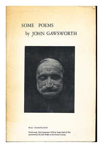 GAWSWORTH, JOHN (1912-1970) - Some Poems.