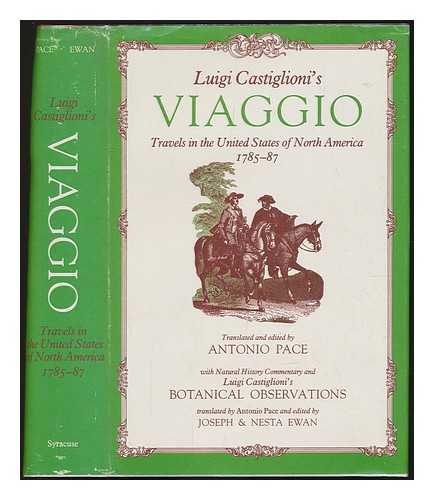 CASTIGLIONI, LUIGI COUNT (1757-1832) - Luigi Castiglioni's Viaggio : Travels in the United States of North America 1985-87