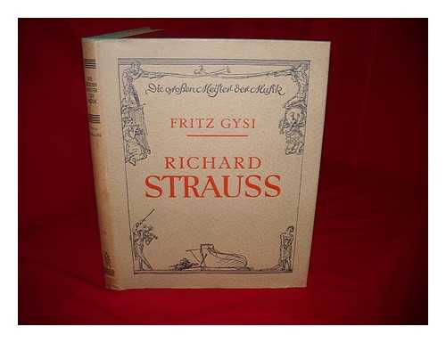 GYSI, FRITZ (1888-1967) - Richard Strauss