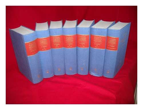 SCHILLING, GUSTAV (1803-1881) - Encyclopadie der gesammten musikalischen Wissenschaften, oder Universal-Lexicon der Tonkunst / bearbeitet u.a. von M. Fink ... und dem Redacteur Gustav Schilling - Complet in 7 volumes