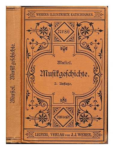 RIEMANN, HUGO (1849-1919) - Katechismus der Musikgeschichte