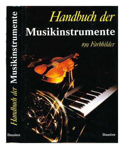 BUCHNER, ALEXANDR - Handbuch der Musikinstrumente