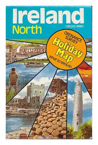 ORDNANCE SURVEY OF NORTHERN IRELAND - Ireland North, Sheet 1. Ordnance Survey holiday map. What to see and do