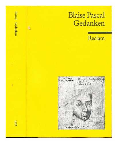 PASCAL, BLAISE. ARMOGATHE, JEAN ROBERT - Gedanken uber die Religion und einige andere Themen