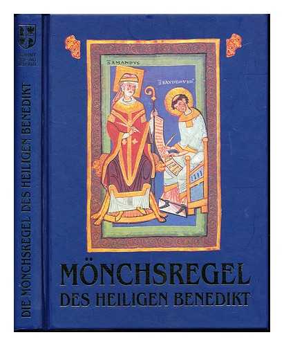 DE NURSIA, BENEDICTUS. BIHLMEYER, PIUS - Die Monchsregel des heiligen Benedikt