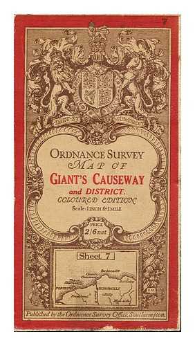 ORDNANCE SURVEY OFFICE - Ordnance Survey Map of Giant's Causeway and District