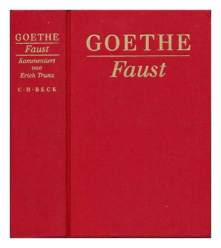 GOETHE, JOHANN WOLFGANG VON (1749-1832). TRUNZ, ERICH - Faust : der Tragodie erster und zweiter Teil, Urfaust