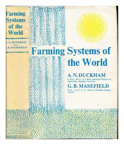 DUCKHAM, ALEC NARRAWAY - Farming systems of the world