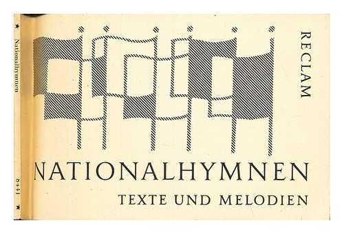 THIERFELDER, FRANZ - Nationalhymnen : Texte und Melodien